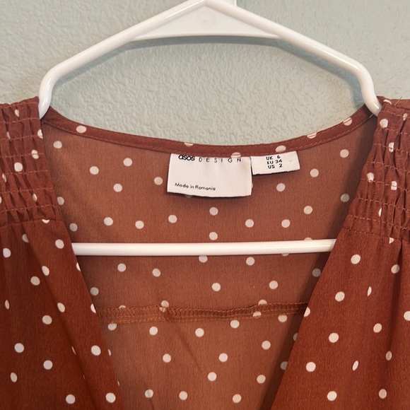 Polka dot maxi dress, NWOT - Picture 4 of 7